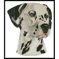 Artecy Cross Stitch Dalmatian Painting 12358 HC Cross Stitch Chart Hard Copy