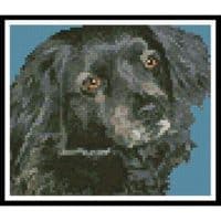 Artecy Cross Stitch Dog 4 Mini 11883 Cross Stitch Chart Hard Copy
