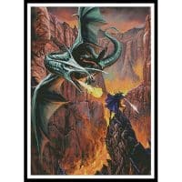 Artecy Cross Stitch Dragon Chasm 13103 MGL Cross Stitch Chart Hard Copy