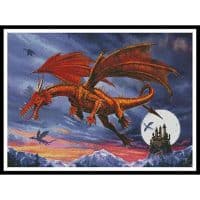 Artecy Cross Stitch Dragon Flight 11948 INT Cross Stitch Chart Hard Copy