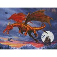 Artecy Cross Stitch Dragon Flight Mini 14549 INT Cross Stitch Chart Hard Copy