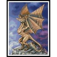 Artecy Cross Stitch Dragon Rock 11243 Cross Stitch Chart Hard Copy