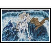 Artecy Cross Stitch Dreaming Wave 10765 Cross Stitch Chart Hard Copy