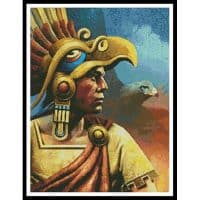 Artecy Cross Stitch Eagle Man 10667 Cross Stitch Chart Hard Copy