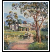 Artecy Cross Stitch Early Days Crop 13707 ARTL Cross Stitch Chart Hard Copy