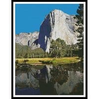 Artecy Cross Stitch El Capitan Yosemite 10526 Cross Stitch Chart Hard Copy