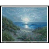 Artecy Cross Stitch Evening Glories Large 13194 MK Cross Stitch Chart Hard Copy