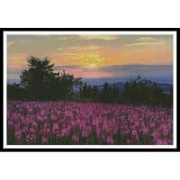 Artecy Cross Stitch Fireweed Field 14019 Cross Stitch Chart Hard Copy