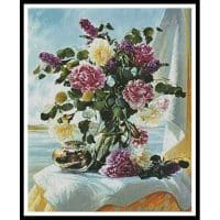 Artecy Cross Stitch Floral Arrangement 12484 INT Cross Stitch Chart Hard Copy