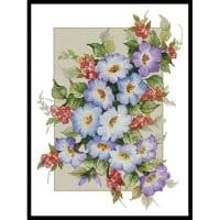 Artecy Cross Stitch Floral Beauty 13106 AHD Cross Stitch Chart Hard Copy