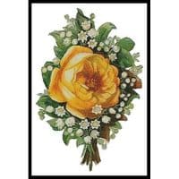Artecy Cross Stitch Floral Bouquet 4 11720 Cross Stitch Chart Hard Copy