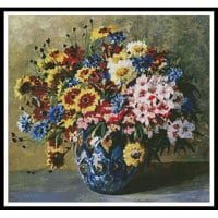 Artecy Cross Stitch Floral Display 4 10460 Cross Stitch Chart Hard Copy