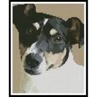Artecy Cross Stitch Fox Terrier 2 Mini 10725 Cross Stitch Chart Hard Copy