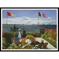 Artecy Cross Stitch Garden at Saint Adresse 11377 Cross Stitch Chart Hard Copy