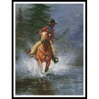 Artecy Cross Stitch Get Outta Town 11458 MK Cross Stitch Chart Hard Copy
