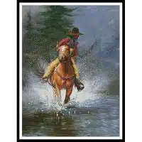 Artecy Cross Stitch Get Outta Town Large 13246 MK Cross Stitch Chart Hard Copy