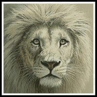 Artecy Cross Stitch Ghost of the Timbavati Crop 12863 FC Cross Stitch Chart Hard Copy