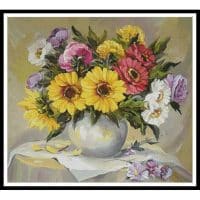 Artecy Cross Stitch Gifts of Summer 13339 ABG Cross Stitch Chart Hard Copy