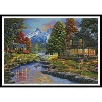 Artecy Cross Stitch Going to the Sun View 13105 ARTL Cross Stitch Chart Hard Copy