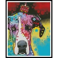 Artecy Cross Stitch Good to be Queen 14159 ARTL Cross Stitch Chart Hard Copy