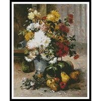 Artecy Cross Stitch Grand Bouquet of Flowers 10512 REHS Cross Stitch Chart Hard Copy