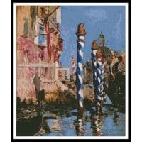 Artecy Cross Stitch Grand Canale Venice 10478 Cross Stitch Chart Hard Copy