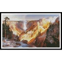 Artecy Cross Stitch Grand Canyon of the Yellowstone 11334 Cross Stitch Chart Hard Copy