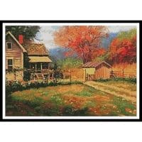 Artecy Cross Stitch Grandads Place 11891 MK Cross Stitch Chart Hard Copy