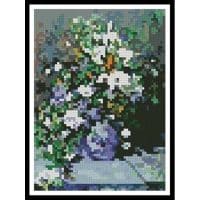 Artecy Cross Stitch Great Vase of Flowers Mini 10686 Cross Stitch Chart Hard Copy