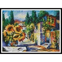 Artecy Cross Stitch Greek Noon 12479 LA Cross Stitch Chart Hard Copy