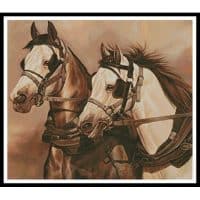 Artecy Cross Stitch Grey Lead Team 13764 JQ Cross Stitch Chart Hard Copy