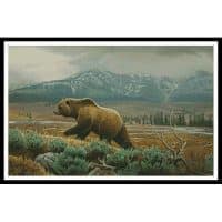 Artecy Cross Stitch Grizzly 13550 JQ Cross Stitch Chart Hard Copy