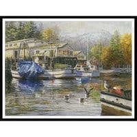 Artecy Cross Stitch Gulls at the Marina 11514 ARTL Cross Stitch Chart Hard Copy
