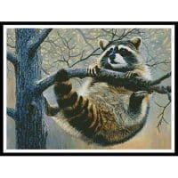 Artecy Cross Stitch Hanging in There 13134 AA Cross Stitch Chart Hard Copy