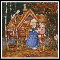 Artecy Cross Stitch Hansel and Gretel 11748 PFLD Cross Stitch Chart Hard Copy