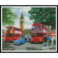 Artecy Cross Stitch Happy Days London 12264 KW Cross Stitch Chart Hard Copy