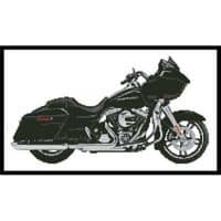 Artecy Cross Stitch Harley Road Glide 12876 Cross Stitch Chart Hard Copy