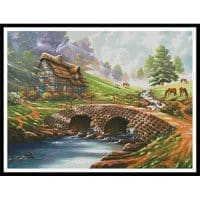 Artecy Cross Stitch Heavenly Expressions 10524 HDLY Cross Stitch Chart Hard Copy