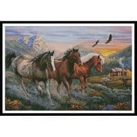 Artecy Cross Stitch High Country Run 11000 ARTL Cross Stitch Chart Hard Copy