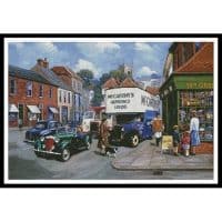 Artecy Cross Stitch High Street 1950s 12116 KW Cross Stitch Chart Hard Copy