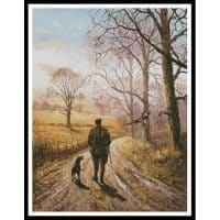 Artecy Cross Stitch Home from the Shoot 12760 KW Cross Stitch Chart Hard Copy