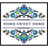 Artecy Cross Stitch Home Sweet Home Polish Folk Art 2 12309 Cross Stitch Chart Hard Copy