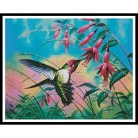 Artecy Cross Stitch Hummingbird 13230 JQ Cross Stitch Chart Hard Copy