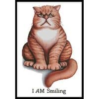 Artecy Cross Stitch I am Smiling 10614 GG Cross Stitch Chart Hard Copy