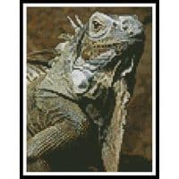 Artecy Cross Stitch Iguana Mini 10701 Cross Stitch Chart Hard Copy