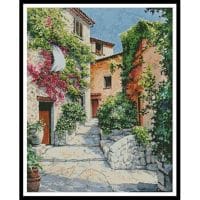 Artecy Cross Stitch In the Alpes-Maritimes Provence 11272 PFLD Cross Stitch Chart Hard Copy