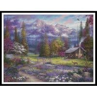 Artecy Cross Stitch Inspiration of Spring Meadows 12763 CP Cross Stitch Chart Hard Copy