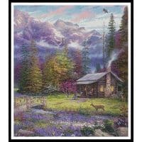 Artecy Cross Stitch Inspiration of Spring Meadows Crop 13901 CP Cross Stitch Chart Hard Copy