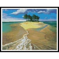 Artecy Cross Stitch Island Painting 10429 Cross Stitch Chart Hard Copy