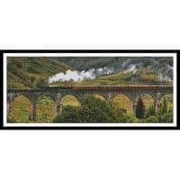 Artecy Cross Stitch Jacobite Steam Train 13863 BP Cross Stitch Chart Hard Copy